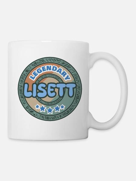 Lisett - Tasse - Weiß