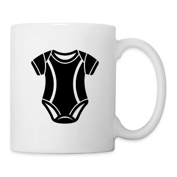 Baby Bodysuit - Mug - white - Right
