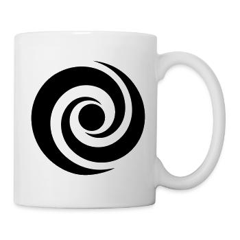 japonaise spirale - Mug blanc - blanc - Droite