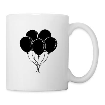 Birthday Balloons - Mug - white - Right