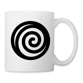 japonaise spirale - Mug blanc - blanc - Droite