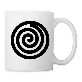 japonaise spirale - Mug blanc - blanc - Droite
