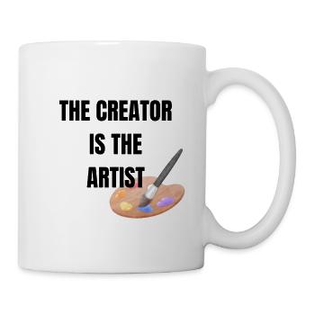 Le créateur est l’artiste Graphic - Mug blanc - blanc - Droite