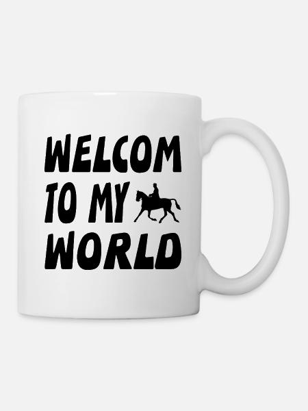 Pferde - Tasse - Weiß