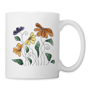Flowers - Mug - white - Right
