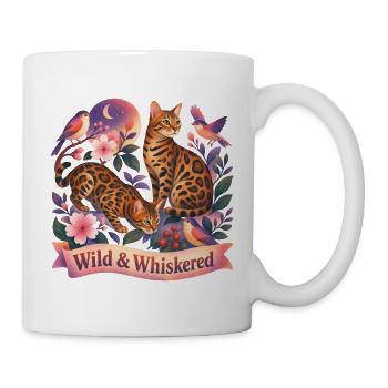 Magical Nature Bengal Cat - Mug - white - Right