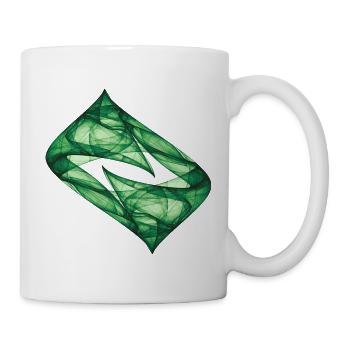 Dynamic Track - Nature - Chaos Art - Mug - white - Right