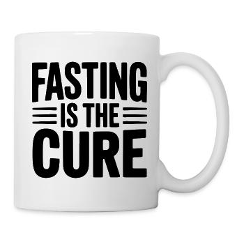 Fasting Is Cure - Mug - white - Right