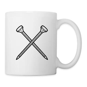 Départs de golf - Mug blanc - blanc - Droite