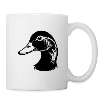 Duck head - Mug - white - Right