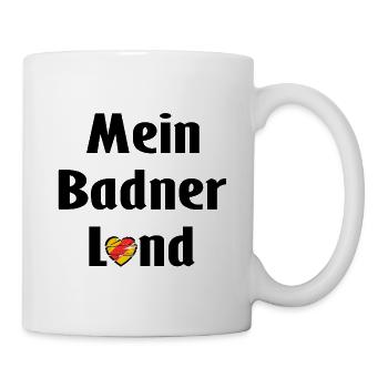 Mein liebes Badnerland - Tasse - Weiß - Rechts