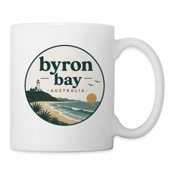 Byron Bay Coastal Magic - Mug - white - Right