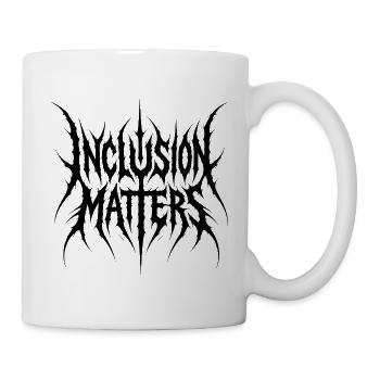 Inklusion ist wichtig – Sonderpädagogik – Freundli - Tasse - Weiß - Rechts
