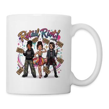 Retail Riot - Mug - white - Right