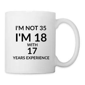 35 Birthday - Mug - white - Right