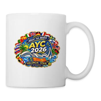 Adventist Youth Congress 2026, Valencia, Spain - Mug - white - Right