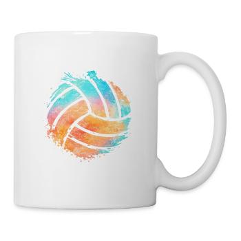 Beachvolleyvall Volleyball - Mug - white - Right