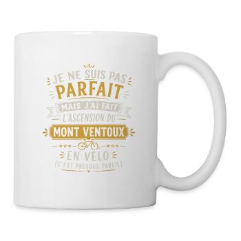 Parfait Mont Ventoux en Vélo Humour Vélo Cycliste - Mug blanc - blanc - Droite