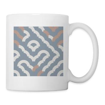 KUNST. NATUR. UMGEBUNG. ZEN. MEDITATION - Tasse - Weiß - Rechts