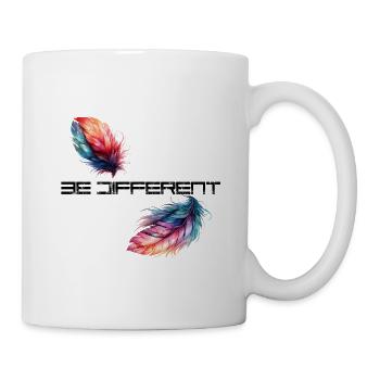 être différent - Mug blanc - blanc - Droite