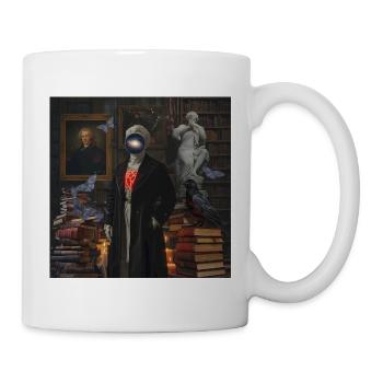 Supernatural Heart in the Library - Mug - white - Right