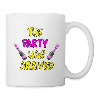 THE PARTY HAS ARRIVED, CAN GO MOUSE - Mug - white - Right