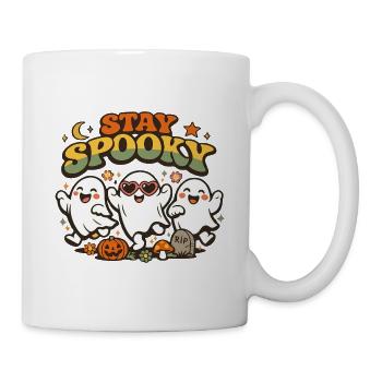 Groovy Stay Spooky Ghosts - Mug - white - Right