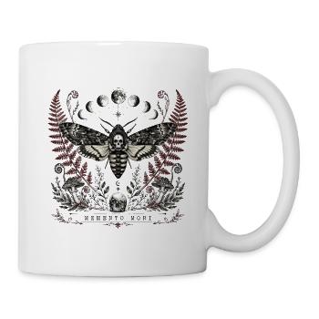 Memento Mori Death Moth - Mug - white - Right
