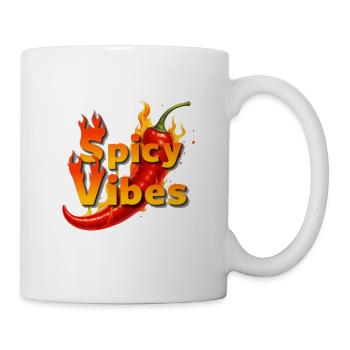 Spicy Vibes Burning Chilli - Mug - white - Right