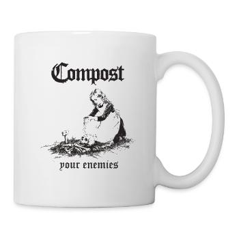 Compost - Tasse - Weiß - Rechts
