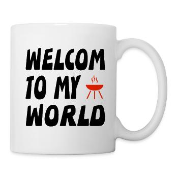 Griller - Mug blanc - blanc - Droite