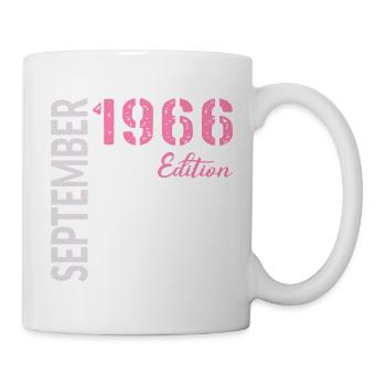 60th birthday, September 1966 - Mug - white - Right
