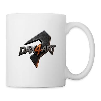 DAX4ART Logo métallique Lightning - Mug blanc - blanc - Droite