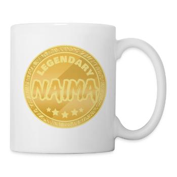 Idée cadeau : Naima - Mug blanc - blanc - Droite