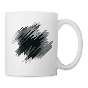Burst Circle - Tasse - Weiß - Rechts