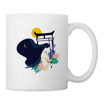 Torii Nachttraum Kimono - Tasse - Weiß - Rechts