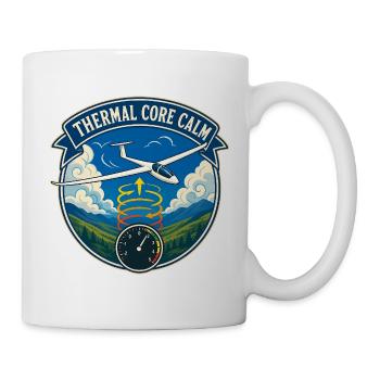 CALME DU CŒUR THERMIQUE - Mug blanc - blanc - Droite