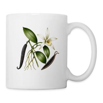 Botanical Vanilla Orchid - Mug - white - Right