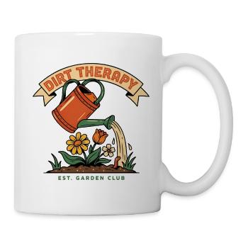 Gärtnern - Tasse - Weiß - Rechts