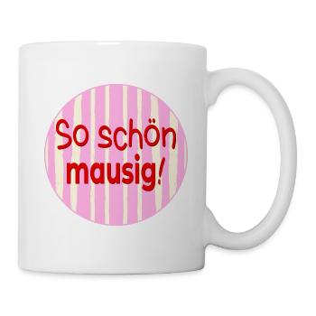 SO SCHÖN MAUS - Tasse - Weiß - Rechts