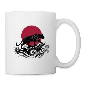 SAMURAI PANTHER - Mug - white - Right