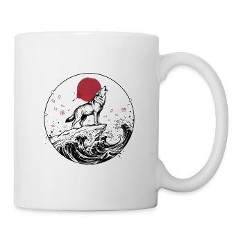 JAPANESE WOLF - Tasse - Weiß - Rechts