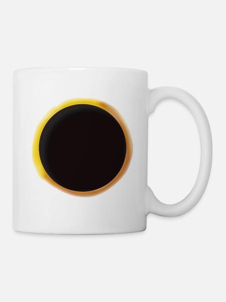 Sonnenfinsternis 2026 - Tasse - Weiß