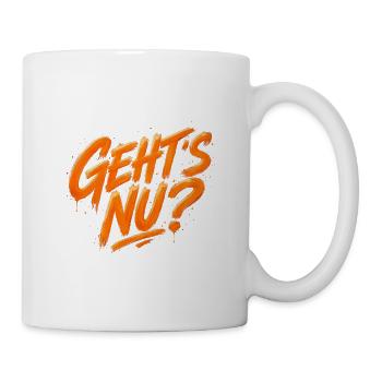 Geht's nu? - Tasse - Weiß - Rechts