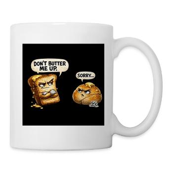 Toast - Mug blanc - blanc - Droite