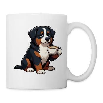 Berner Sennenhund Sennenhunde Sennen Besitzer - Tasse - Weiß - Rechts