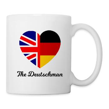 Herzflagge UKDE Fusion - Tasse - Weiß - Rechts