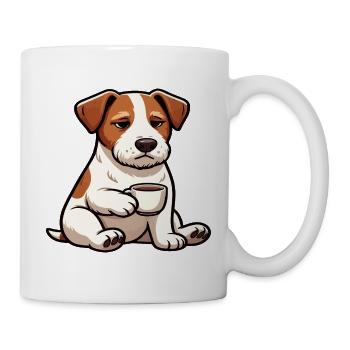 Jack Russel terrier Jack russel Besitzer Jacky - Tasse - Weiß - Rechts