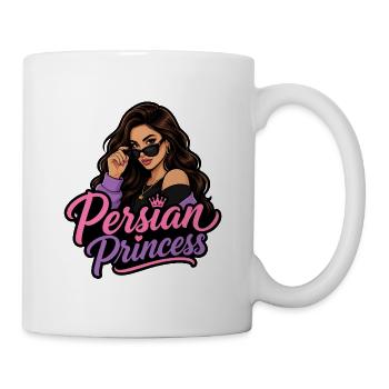 Persische Prinzessin Glamour - Tasse - Weiß - Rechts