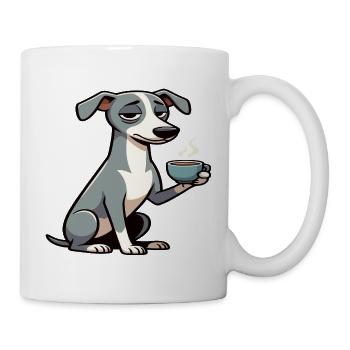 Whippet Windhund Whippets Windhundbesitzer - Tasse - Weiß - Rechts
